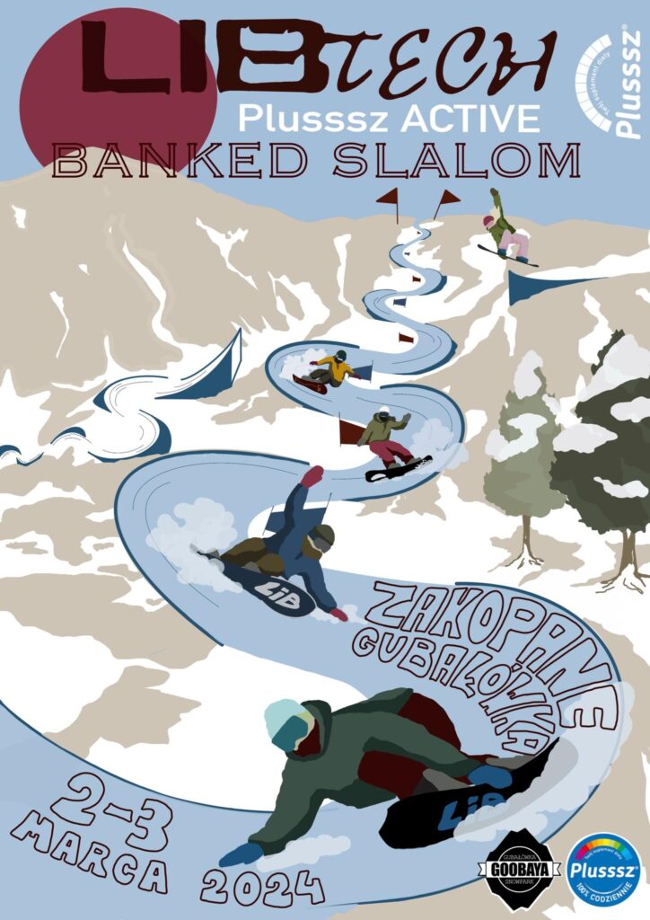 Sezon w pełni, co oznacza start większości polskich imprez snowboardowych. Były testy, teraz pora na zawody! Oscyp już za nami, kolejny przystanek: Lib Tech Banked Slalom! 