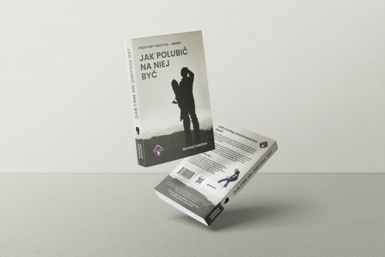 Nowa książka o snowboardzie: „Jak polubić na niej być – podstawy freestyle-jibbing” autorstwa Mateusza Rabendy