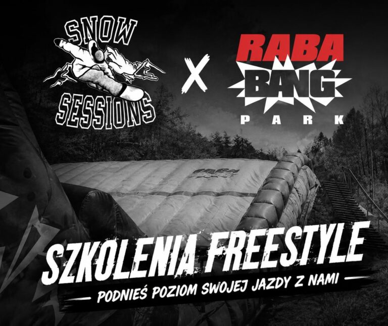 Snow Sessions startuje. Pierwsze szkolenie freestyle na poduszce w Raba Bang Park
