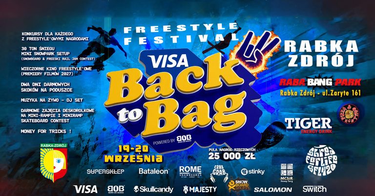 Visa Back to Bag III – freestyle festival w Rababang Park. Byłem rok temu i wracam