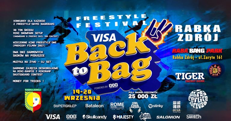Visa Back to Bag III – freestyle festival w Rababang Park. Byłem rok temu i wracam